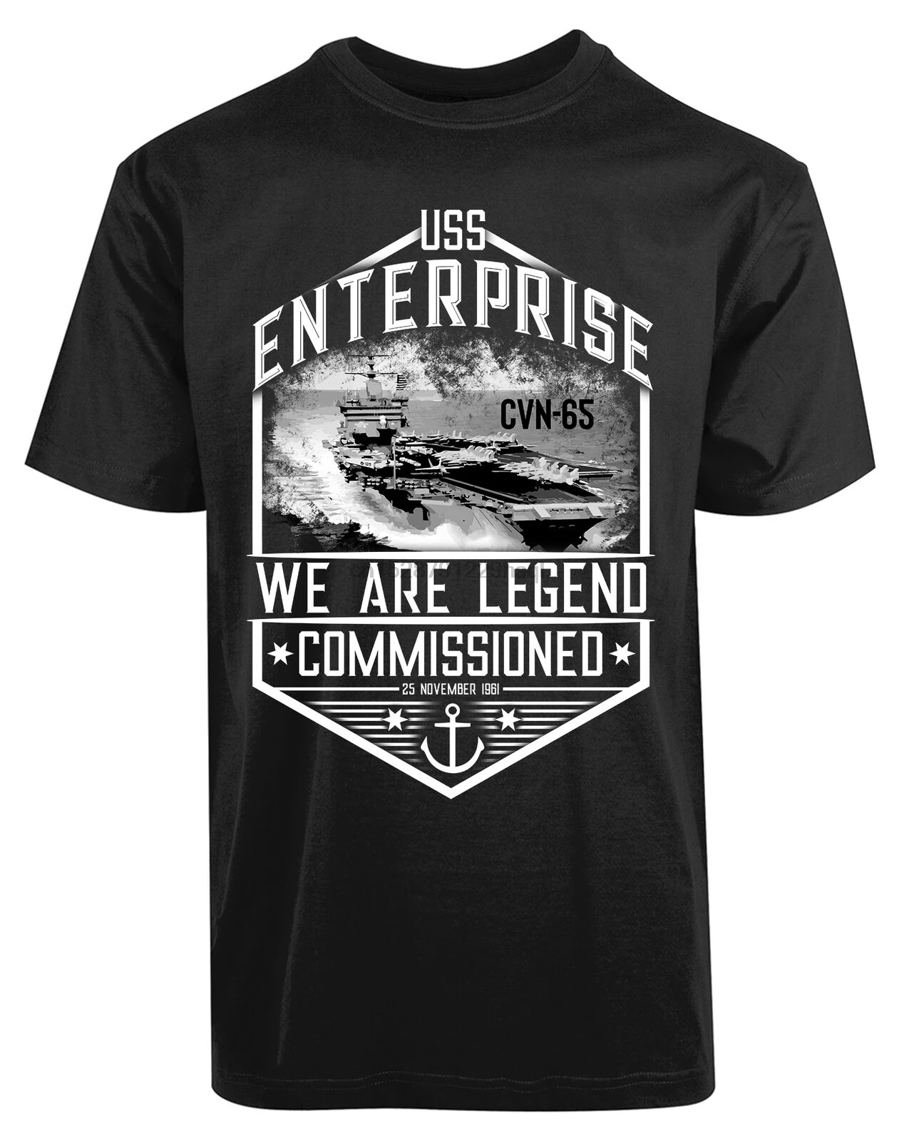 Uss Enterprise We Are Legend спустя Cvn 65 новые мужские персонализированные 2019 модные