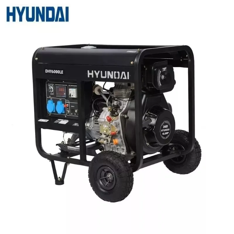 Дизельный генератор Hyundai DHY6000LE | Обустройство дома