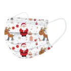 2022 Рождественская маска, Рождественское украшение для дома, рождественский подарок, Рождественский Декор, домашний декор, Рождественский олень, медведь, новый год, Рождество