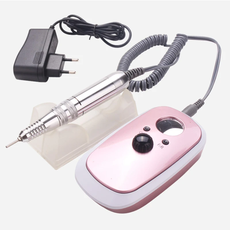 Электрические сверла для ногтей машина 25000 об/мин перезаряжаемая мельница резак