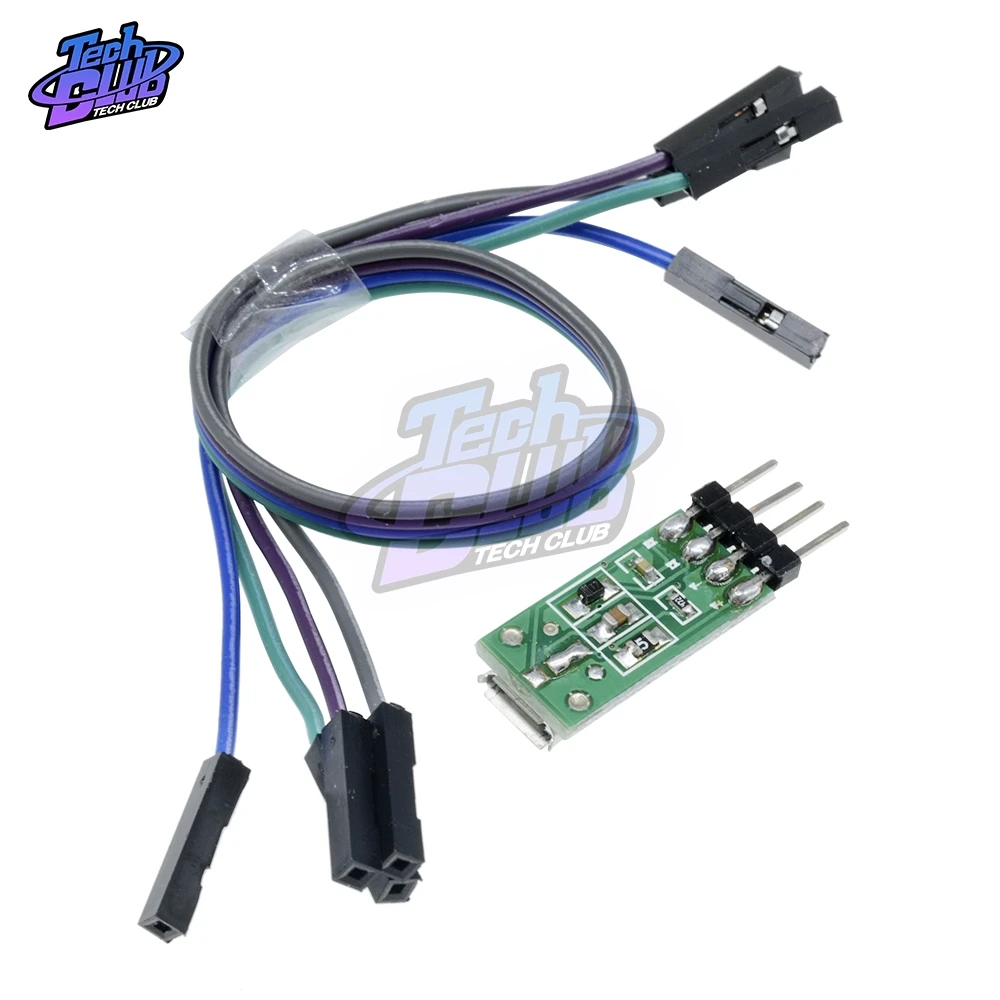 Mini CH340C Micro USB/TTL последовательный порт ISP модуль загрузки 5 в 3 В 500mA заменить CH340G CH340T