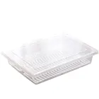 Лидер продаж, Высококачественная кухонная дренажная коробка, контейнер для хранения продуктов, герметичный контейнер для морозильной камеры, прочная коробка, кухонный контейнер для еды