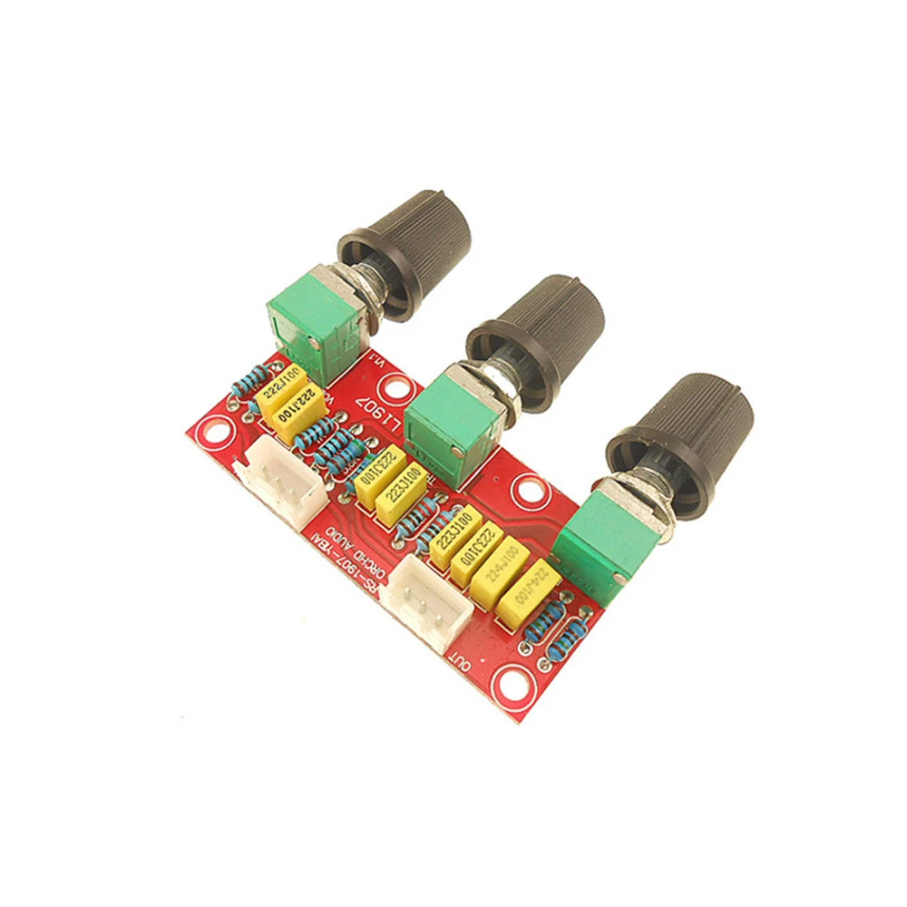 

E3 001 Preamplifier Module HIFI Power Amplifier Passive Tone Board Bass Treble Volume Control Preamp XH2.54 Adjustment Kit Parts