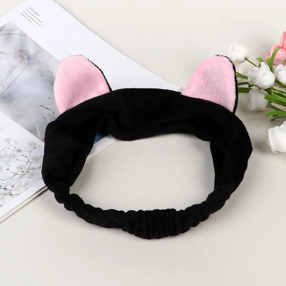 1 шт. новинка милая повязка на голову с кошачьими ушками для женщин и девочек
