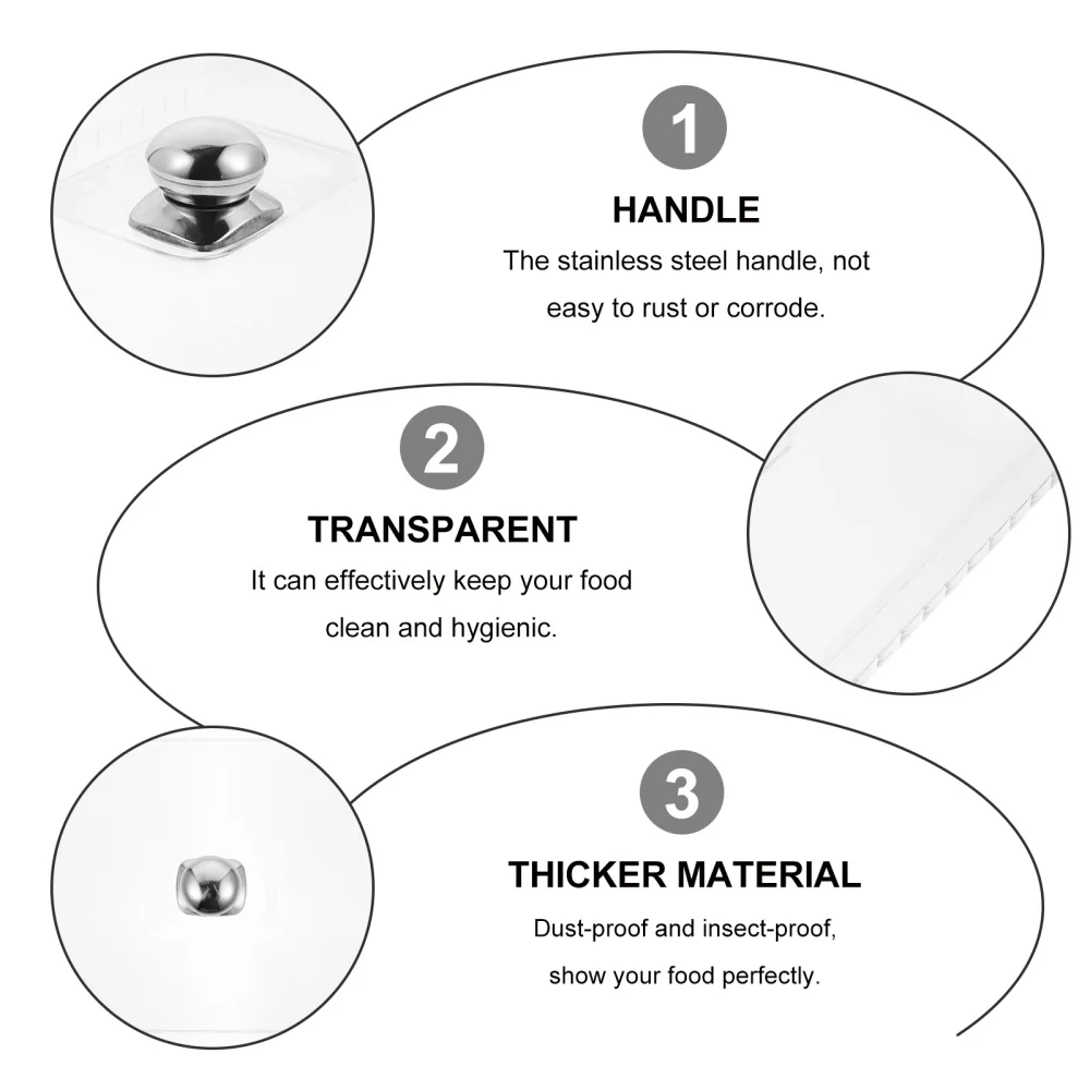 

1 Pc Reusable Food Cover Practical Dust Cover Insect-proof Dessert Cover