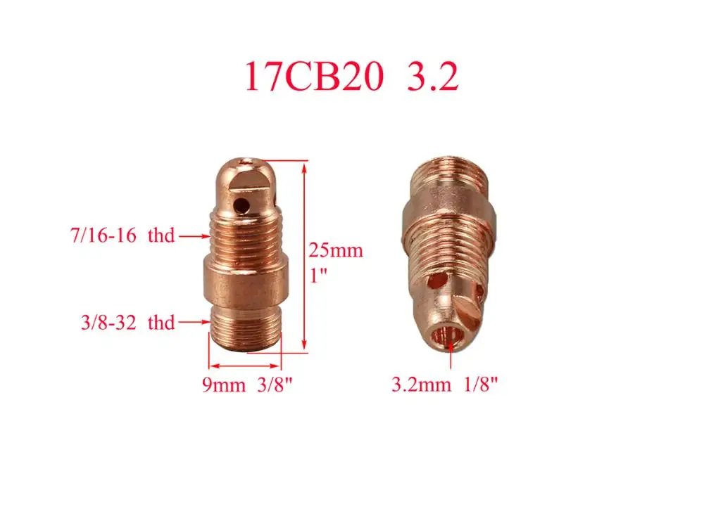Сварочный фонарь WP PTA SR 17 18 26 5 шт. 17CB20 1 6 мм (2 4 3 2 по выбору)|Сварочные горелки| |