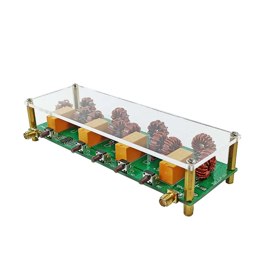 Усилитель мощности Lusya 1 8-30 МГц 100 Вт низкочастотный фильтр HF LPF для любительского