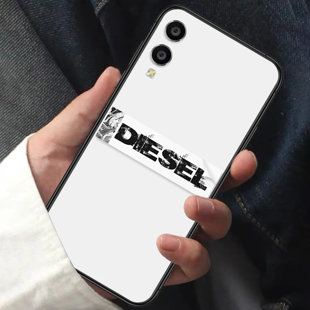 

Italy Brand Diesel Phone Case For HUAWEI Honor 6 7 8 A S 9 X Mate 10 20 30 i Lite Pro Y7 2019 black Waterproof Luxury Coque