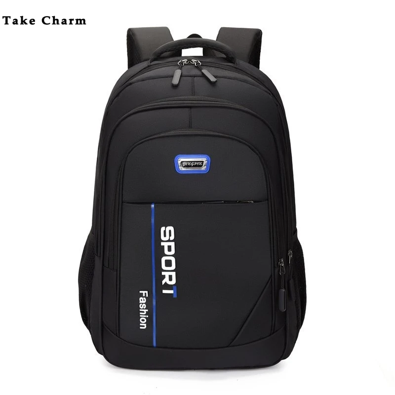 

Men's Backpack 2021waterproof Outdoor Travel Backpack Leisure Youth Sports Schoolbag Male Laptop Bag Leisure Camping Bag Black