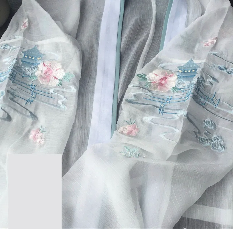 Новинка 2019 китайское платье старинное женское Hanfu традиционное костюм тан для