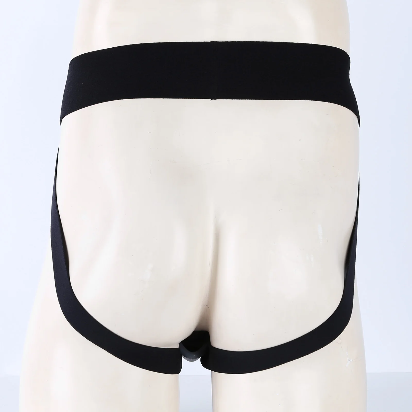 

Gay Men Elastic Waistband Bulge Pouch Open Butt Jockstrap Thong Briefs Underwear G-string T-back Swimwear for Lingerie Night