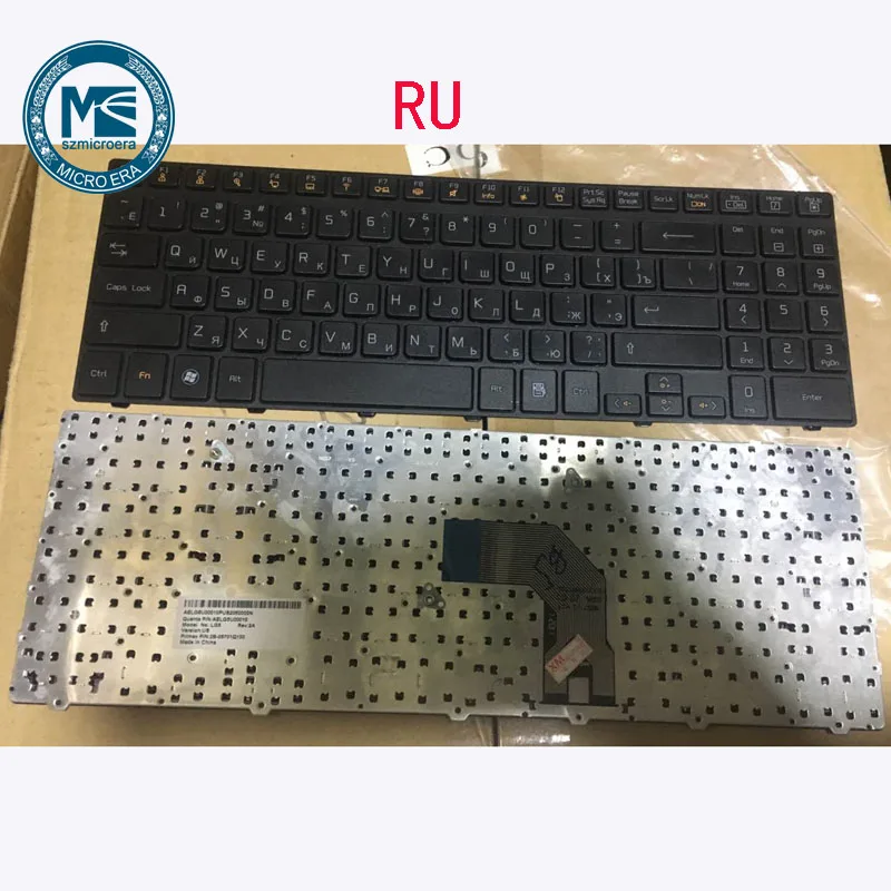 RU Новая клавиатура для LG N550 ND560 N560 LGN55 US RU раскладка - Цвет: RU