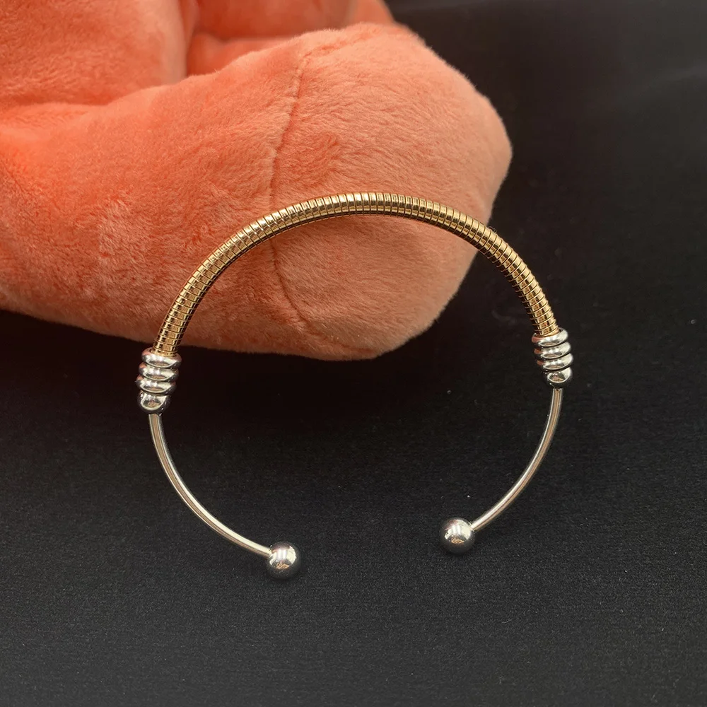 Регулируемые браслеты-манжеты Сетчатые эластичные браслеты из нержавеющей