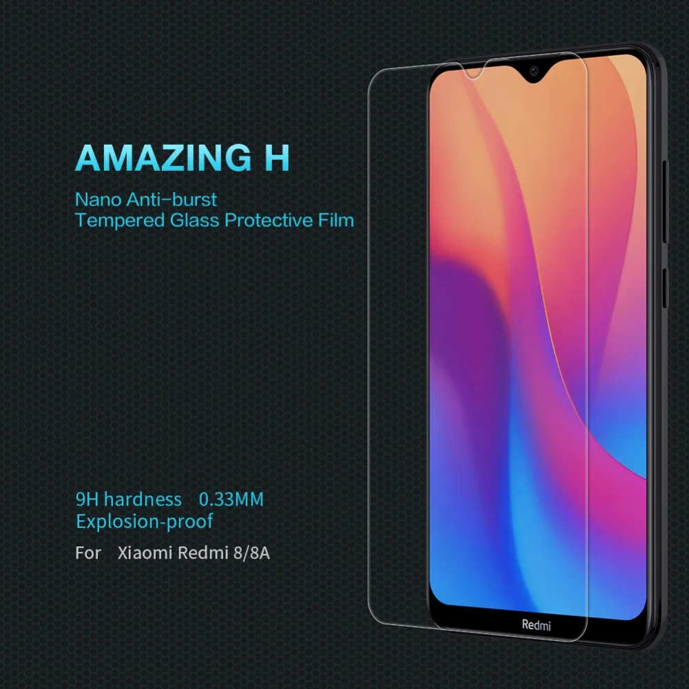 Для Xiaomi Redmi 8 8A 7A 7 6 Pro стекло Nillkin 9H ультра-тонкий HD Закаленное стекло протектор экрана для Xiaomi Redmi Note 8T 8 7 Pro