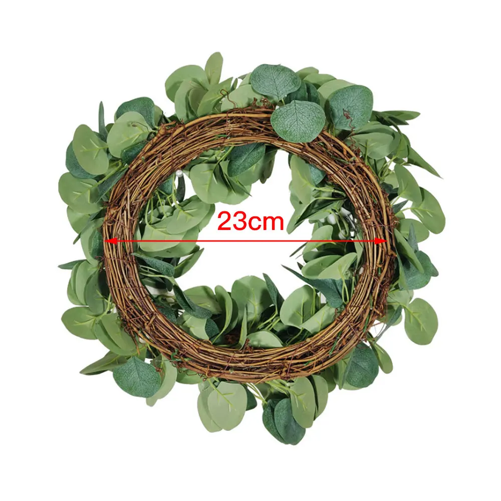 

Simulation Pinecones Wreath Christmas Artificial Garland Ornaments Home Door Wall Window Hanging Pendant Party Decoration