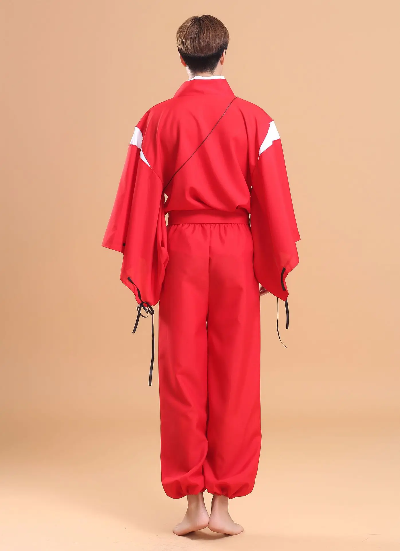 2020 Inuyasha COS аниме одежда Platycodon Grand florum мужской красный комплект из двух частей