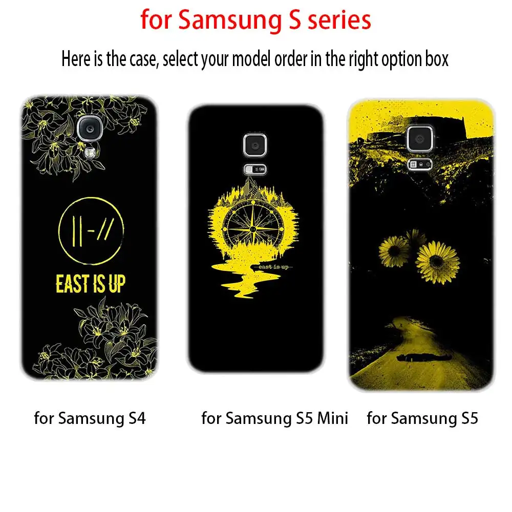 Чехол для Samsung S6 S7 Edge Plus S8 S9 S10 E мягкий 3D чехол из ТПУ Note 8 9 10 Pro Twenty One Pilots Trench
