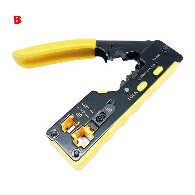 EZ RJ45 сети щипцы плоскогубцы обжимной кабель инструменты для Cat7 Cat6 Cat5 RJ11 RJ12