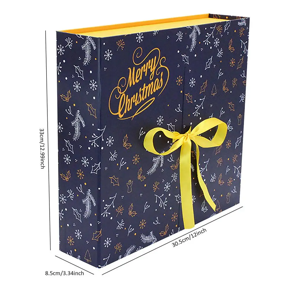 

Christmas Candy Box Christmas Gift Boxes Santa Claus Candy Box Large Exquisite Gift Box Candy Box Wrapping Folding Gift Box Case