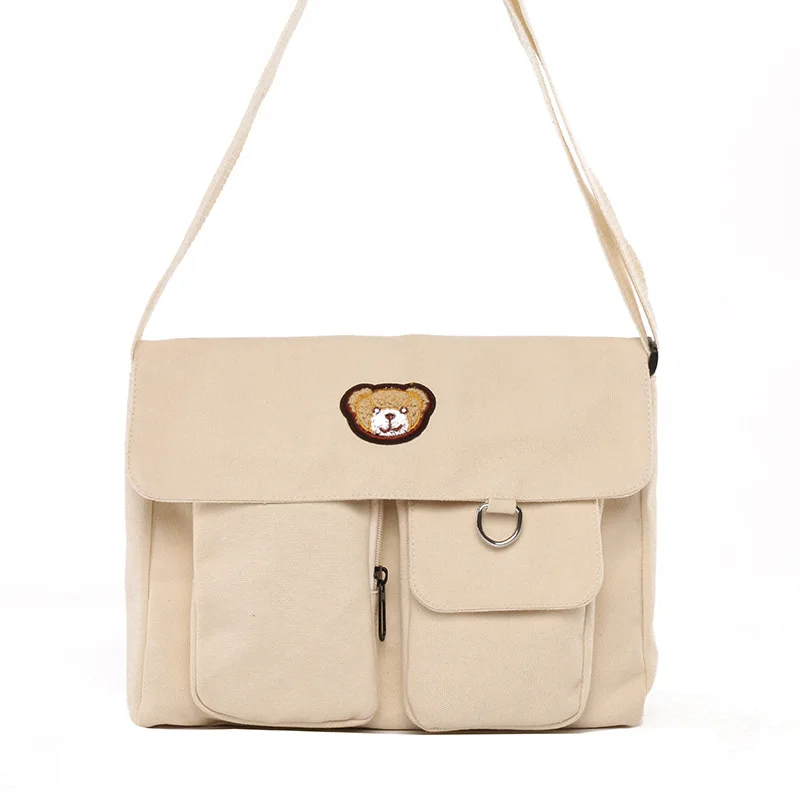 Женские сумки через плечо новые модные повседневные школьные с мультяшным