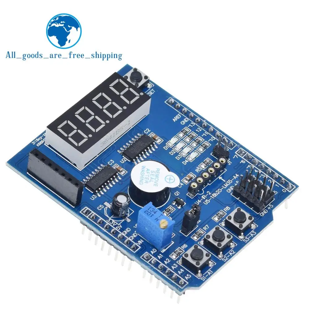 Многофункциональная Плата расширения для arduino UNO r3 LENARDO mega 2560 Shield|Интегральные