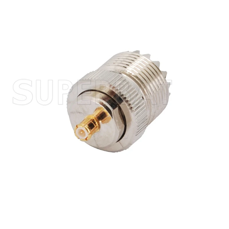 Superbat UHF-MCX Adapter UHF Female SO-239 to MCX Male Straight Connector