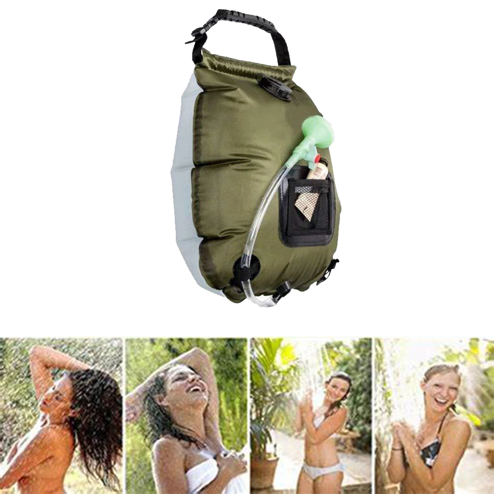 20L большой Ёмкость лагерь путешествия складной мешок из пвх для воды комплект