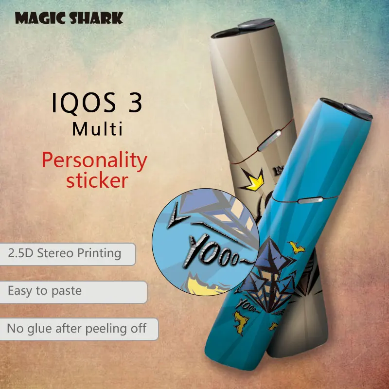 Наклейка на надгробие зомби для IQOS 3 мульти-чехол из ПВХ декоративная Защитная