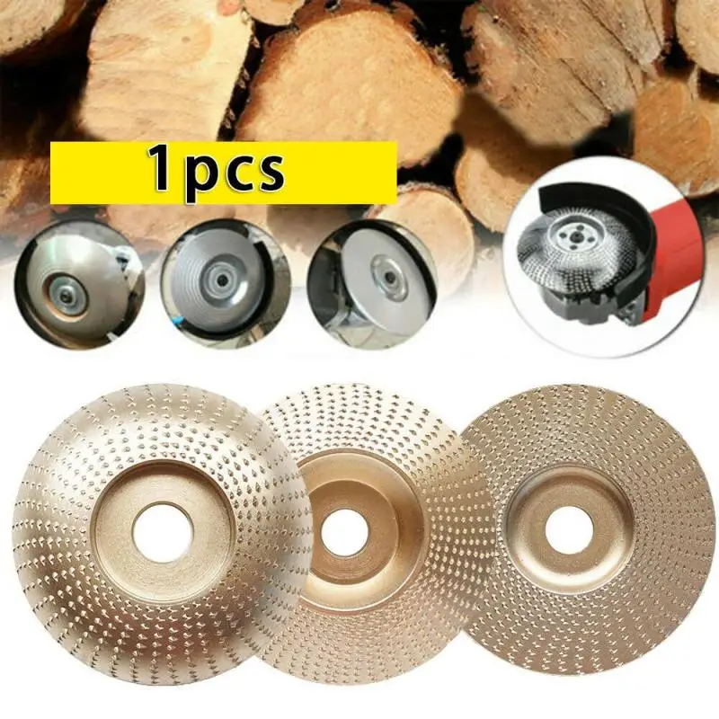 Wood Grinding Wheel Rotary Disc Sanding Woodworking Carving Tool Abrasive Disc For Angle Grinder Tungsten Carbide Abrasive Tools