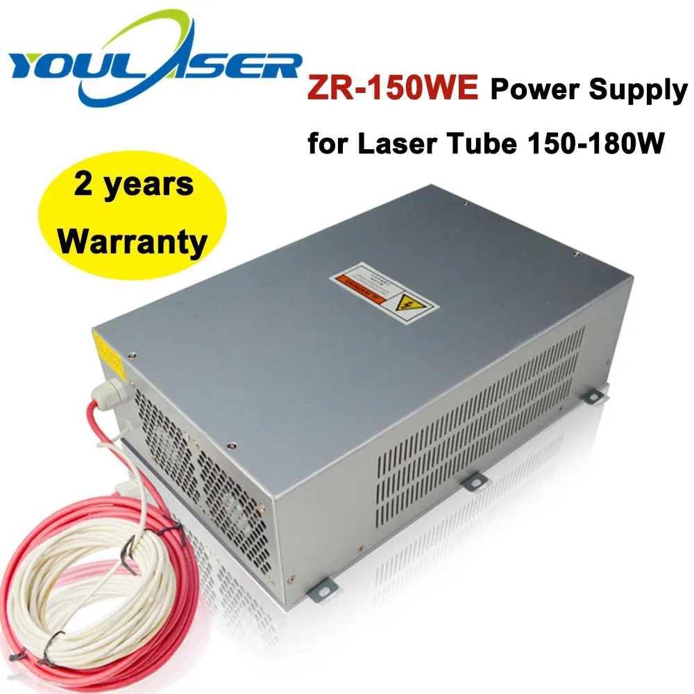 ZR 150WE 150W Co2 лазерный блок питания для 180W лазерная стеклянная трубка|Запчасти