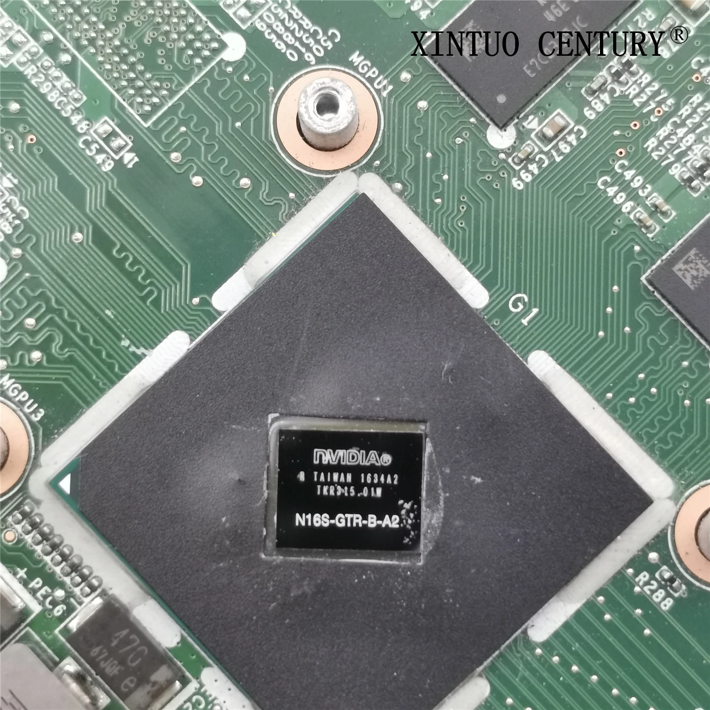 Для MSI GL62-6QD GL72 MS-16J61 Материнская плата ноутбука 1 С SR2FP I5-6300HQ Процессор GT940M GPU 100%