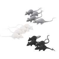 Комплект из 12 пластиковых искусственных мышей