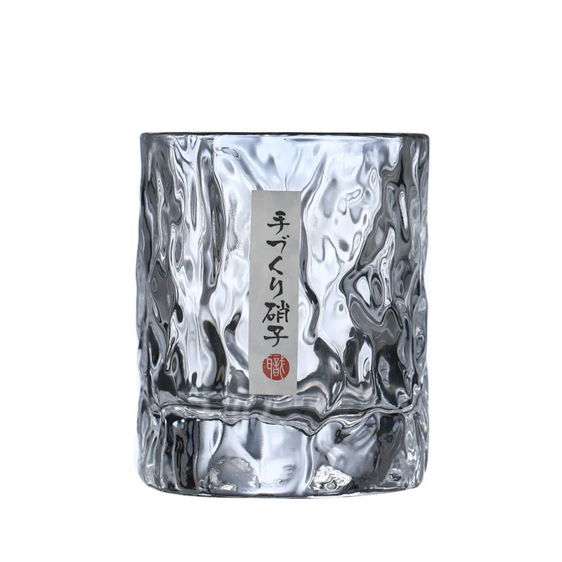 

Hand-made Japanese hammered foreign wine glass whiskey glass home creative beer glass crystal glass cup