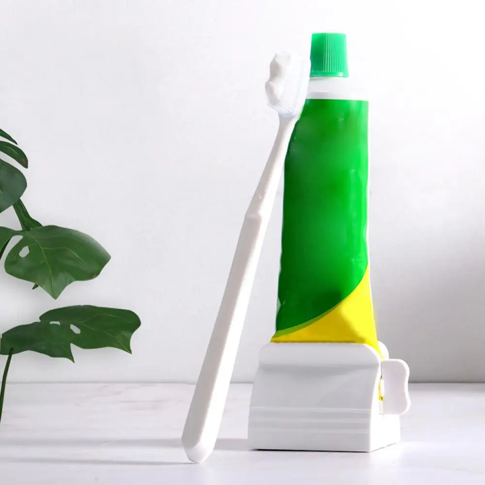 Toothpaste Tube Squeezer Rolling Easy Portable Dispenser Tooth Paste Holder Bathroom Accessories Sets | Дом и сад