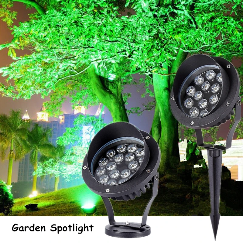 

Colorful Villa Landscape Lights Lighting Tree Lights Hotel Garden Waterproof Floodlight Gazebo Garden Spotlight Lawn Lights RGB