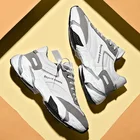 Мужские высокие кроссовки, винтажная обувь для прогулок на платформе, белые 2020, мужские черные высокие эспадрильи bona