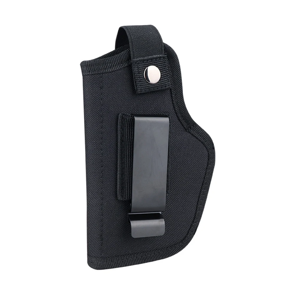 

Outdoor Hunting Holster with Steel Clip Multifunction Nylon Waist Hanging Holster for Equipment