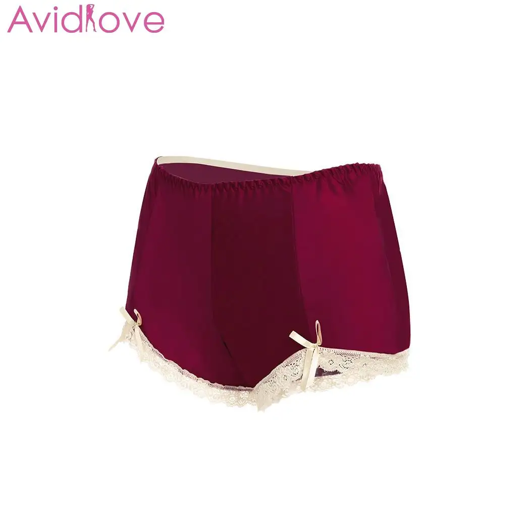 Avidlove/сексуальное нижнее белье пижамный комплект с бантом и цветочным кружевом