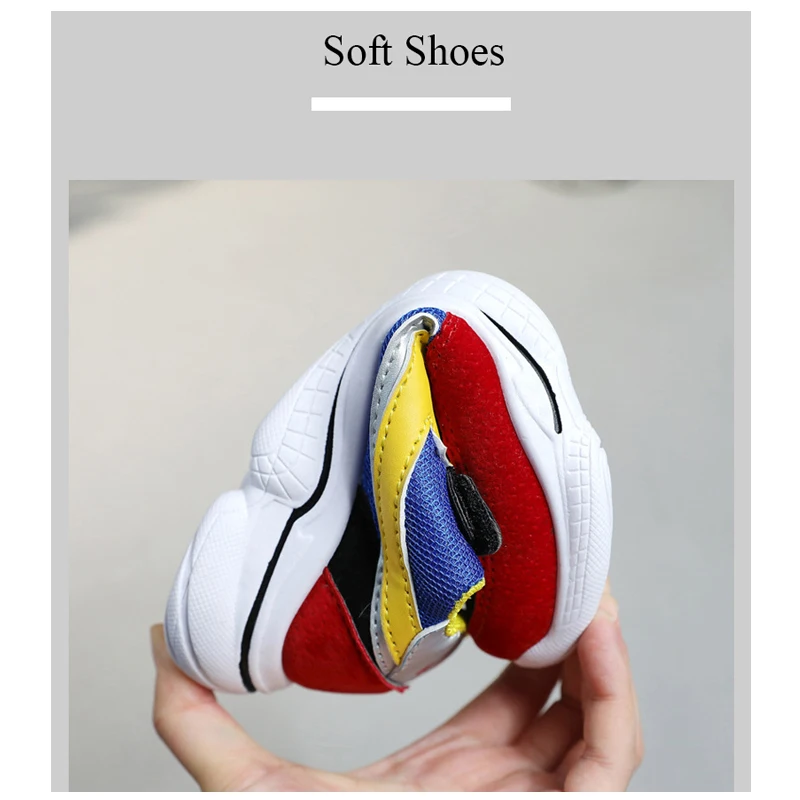 Детские кроссовки дышащие для мальчиков и девочек удобные беговые новинка 2019 |