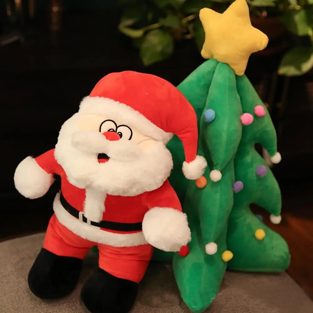 25CM Santa Claus Doll Cute Christmas Gift Plush Toy Dolls Creative Muppet Gifts Decorations | Игрушки и хобби