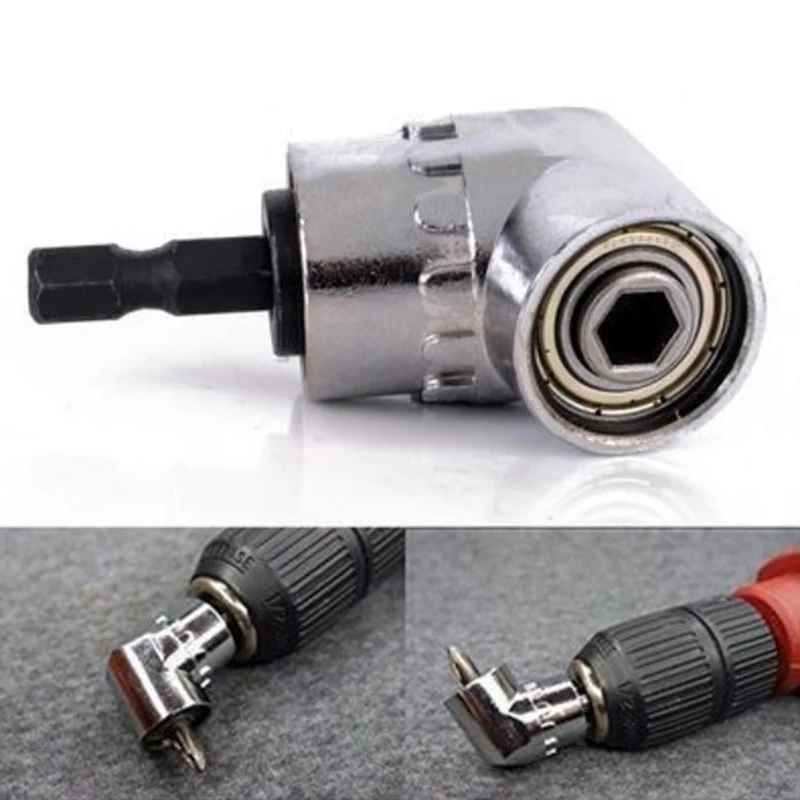 

105 Degree Angle Screwdriver Set Socket Holder Adapter Adjustable Bits Drill Bit