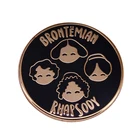 Брошь с эмалью бронтемиань Rhapsody