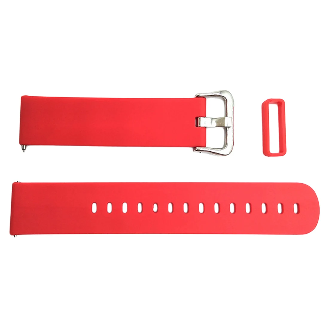 red 20 мм силиконовый ремешок спортивный браслет чехол для Xiaomi Huami Amazfit GTS Bip BIT умные часы аксессуары - Цвет ремешка: red