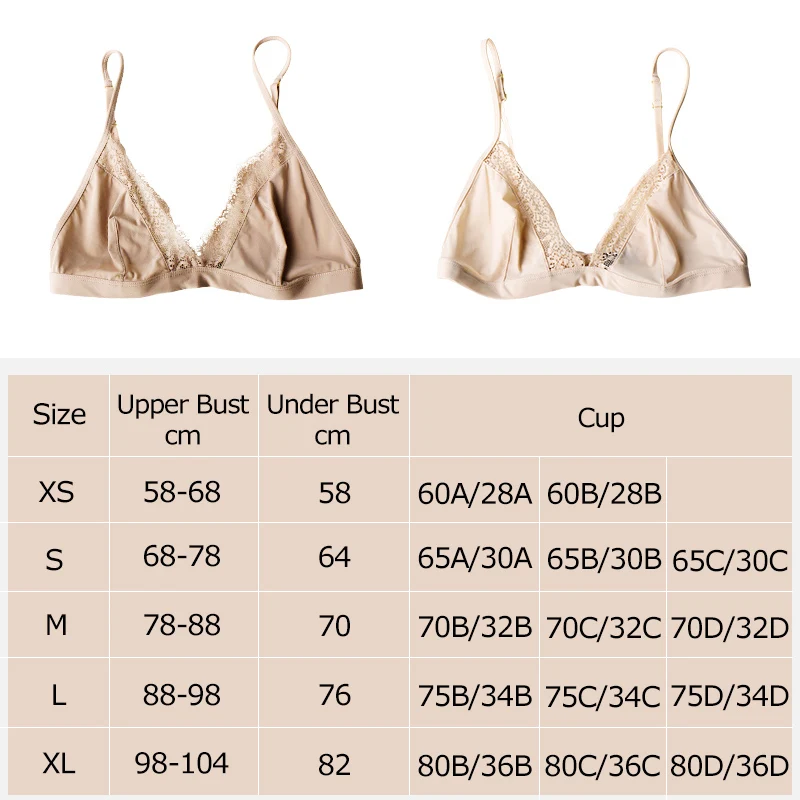 

New Arrivals Sexy Women Lace Bralette Thin Soft Cup Seamless Ladies Bras Comfortable Back Closure Femme Underwear Lingerie