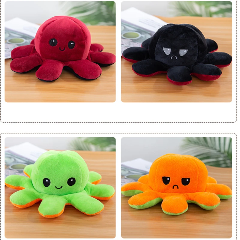 Oktopus симпатичный переключатель реальный импорт Осьминог Животное Декор плюшевый