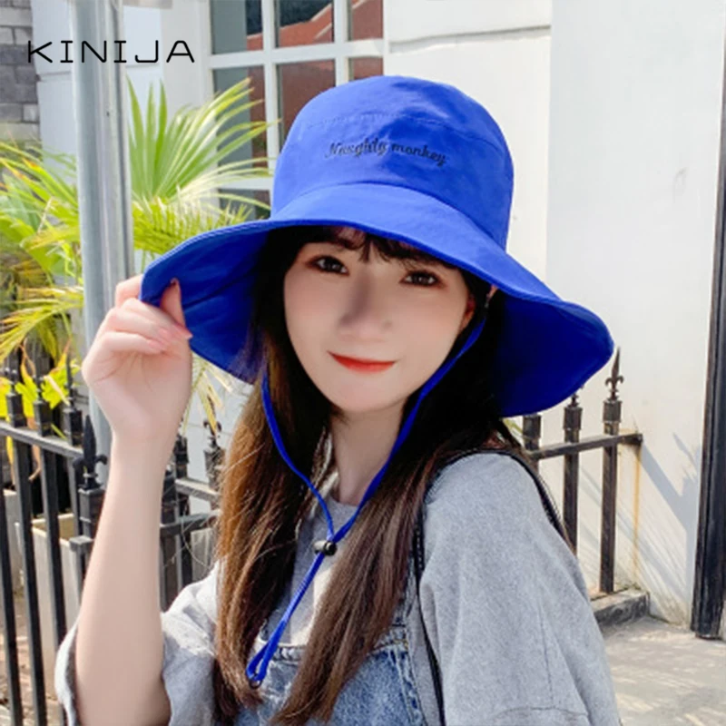 Новинка высокое качество милая вышитая Кепка в рыбацком стиле Женская весенне