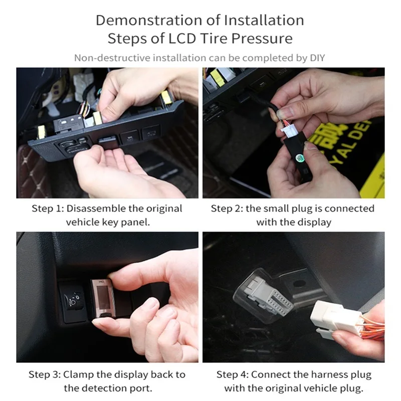 Система контроля давления в шинах OBD система для Nissan 14 16 X trail Qashqai Teana Sylphy Lannia