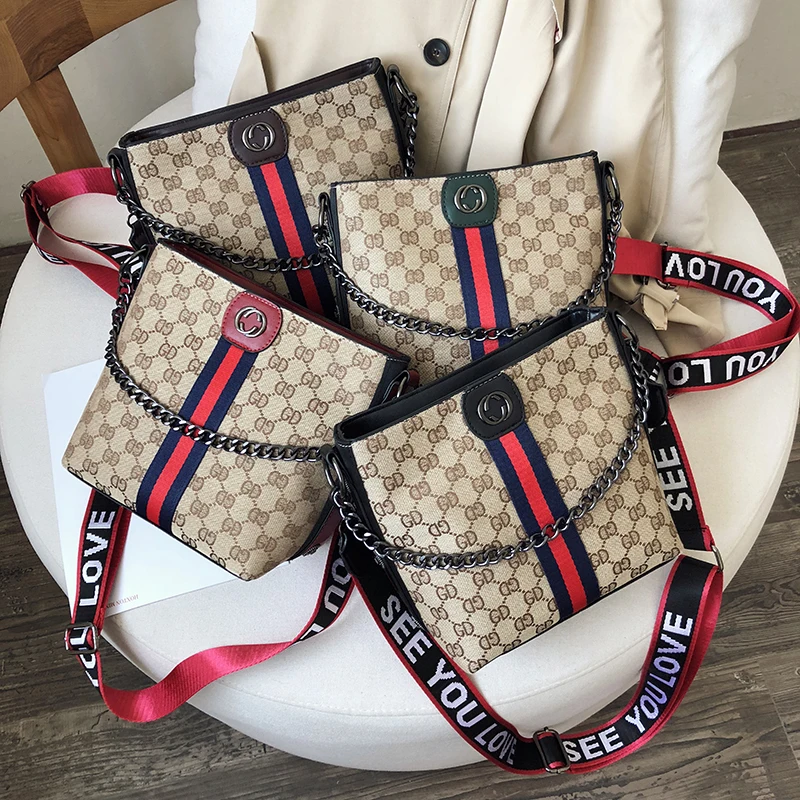 Женские роскошные дизайнерские сумочки сумки с двойными ремешками маленькие на