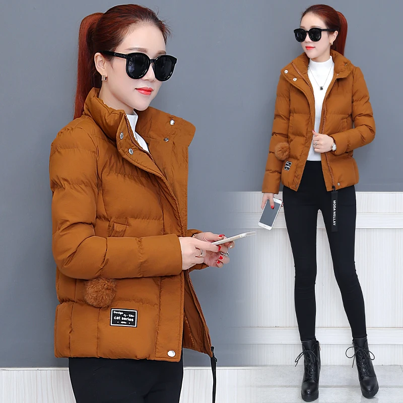 Парка женская короткая с капюшоном на х/б подкладке батальных размеров 3XL|Женские