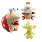 3 шт.компл. игра пикмин орима, плюшевые игрушки с желтыми цветами, кукла, плюшевая японская мультяшная мягкая игрушка-Зверюшка, детский подарок на день рождения